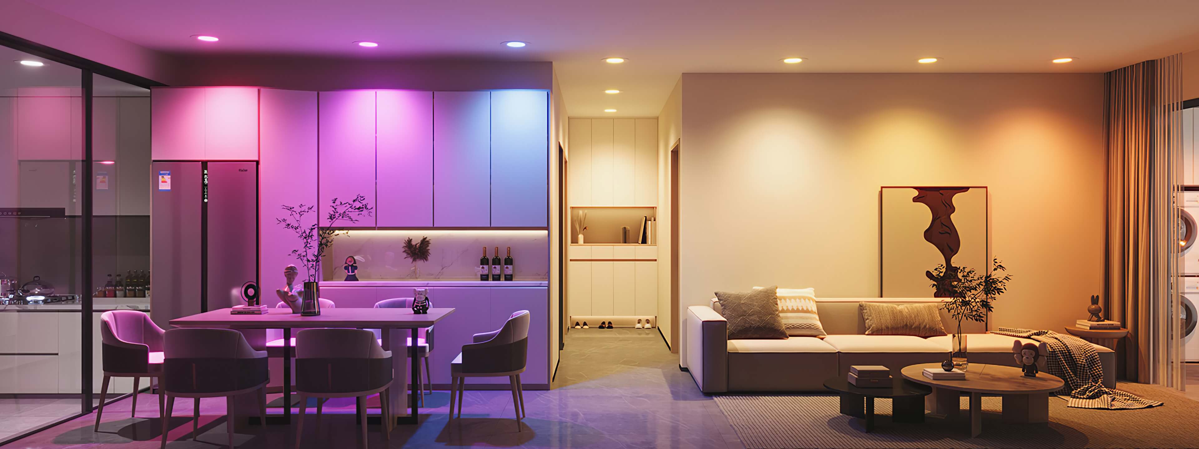 smart ceiling and recessed lights